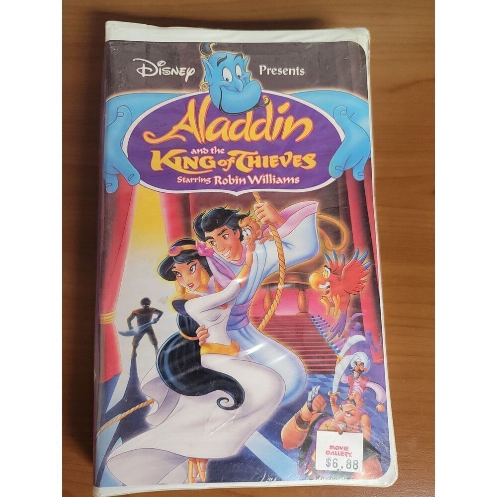 Disney Presents: Aladdin and the King of Thieves (VHS) #A32